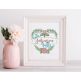 Family Wreaths 1 | Machine Embroidery Designs by JuJu