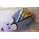Mouse Zipper Pouch | Machine Embroidery Designs by JuJu