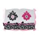 Modern Monogrammed Damask Applique