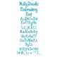 Molly Doodle Embroidery Font | Machine Embroidery Designs by JuJu