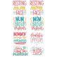 Mom's Life Word Art 2 Machine Embroidery Designs by JuJu
