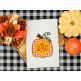 Pumpkin Monogram Applique | Machine Embroidery Designs by JuJu