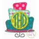 Birthday Cake Monogram | Machine Embroidery Designs by JuJu