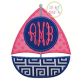 Sailboat Monogram Applique | Machine Embroidery Designs by JuJu