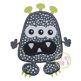 Monster 1 Applique | Machine Embroidery Designs by JuJu
