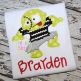 Monster Mash Zombie Applique | Machine Embroidery Designs by JuJu