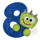 Monster Numbers Set Applique | Machine Embroidery Designs by JuJu