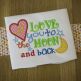 Sweet Sayings Set 1 Machine Embroidery Designs by JuJu