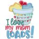 Mother's Day Word Art 2 Machine Embroidery Designs by JuJu