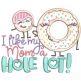 Mother's Day Word Art 3 Machine Embroidery Designs by JuJu