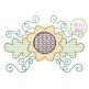 Sunflower Swirl Motif Embroidery | Machine Embroidery Designs by JuJu