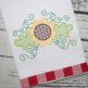 Sunflower Swirl Motif Embroidery | Machine Embroidery Designs by JuJu