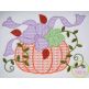 Pumpkin with Bow Motif Embroidery | Machine Embroidery Designs by JuJu