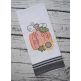 Pumpkin Sunflower Motif Embroidery | Machine Embroidery Designs by JuJu