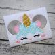 Mouse Unicorn Horn Applique | Machine Embroidery Designs by JuJu