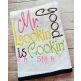Mr Good Lookin' Is Cookin' | Machine Embroidery Designs by JuJu