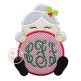 Mrs Claus Peeker Applique | Machine Embroidery Designs by JuJu