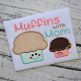 Muffins with Mom Applique | Machine Embroidery Designs by JuJu