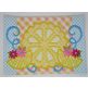 ITH Fresh Lemons Scallop Mug Rug | Machine Embroidery Designs by JuJu