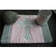 Mug Rug Cross Borders 3 | Machine Embroidery Designs by JuJu