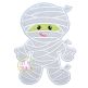 Mummy Applique | Machine Embroidery Designs by JuJu