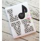Music Note LOVE Applique | Machine Embroidery Designs by JuJu