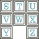 Natalie Double Square Monogram