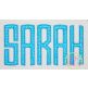 Natural Circle Applique Zig Zag Font | Machine Embroidery Designs by JuJu