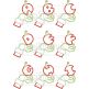 Naughty Elf 2 Applique Alphabet