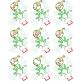 Naughty Elf Applique Alphabet