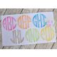 Natural Circle Sketch Embroidery Font | Machine Embroidery Designs by JuJu