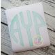 Natural Circle Sketch Embroidery Font | Machine Embroidery Designs by JuJu