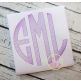 Natural Circle Sketch Embroidery Font | Machine Embroidery Designs by JuJu