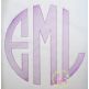 Natural Circle Sketch Embroidery Font | Machine Embroidery Designs by JuJu