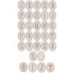 Oval Embossed Monogram | Machine Embroidery Designs by JuJu