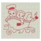 Nursery Rhymes Redwork Machine Embroidery Designs by JuJu