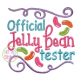 Official Jelly Bean Tester Embroidery | Machine Embroidery Designs by JuJu