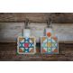 ITH Snap Tab Key Fob Ohio Star Quilt Block | Machine Embroidery Designs by JuJu
