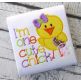 One Cute Chick Applique | Machine Embroidery Designs by JuJu