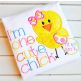 One Cute Chick Applique | Machine Embroidery Designs by JuJu