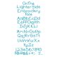 On The Lighter Side Embroidery Font | Machine Embroidery Designs by JuJu