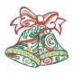 Ornamental Christmas Machine Embroidery Designs by JuJu