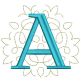 Ornamental Serif Triple Monogram | Machine Embroidery Designs by JuJu