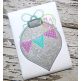 Ornament Pennant Applique | Machine Embroidery Designs by JuJu