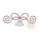 Ornament Topper 1 Sketch Embroidery | Machine Embroidery Designs by JuJu