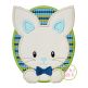 Oval Bunny Boy Applique | Machine Embroidery Designs by JuJu