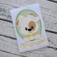 Oval Dog Boy Applique | Machine Embroidery Designs by JuJu