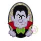 Oval Dracula Applique | Machine Embroidery Designs by JuJu