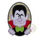 Oval Dracula Applique | Machine Embroidery Designs by JuJu