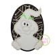 Oval Ghost Boy Applique | Machine Embroidery Designs by JuJu